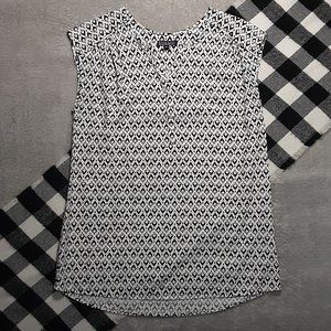 S | Nicole Miller | Sleeveless Blouse